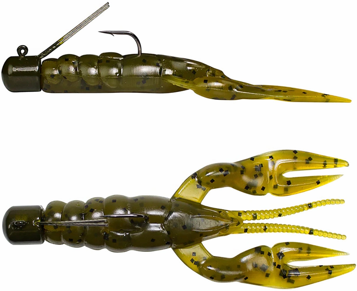 Lunkerhunt Pre-Rigged Finesse Craw 3 inch Ned Rig Craw