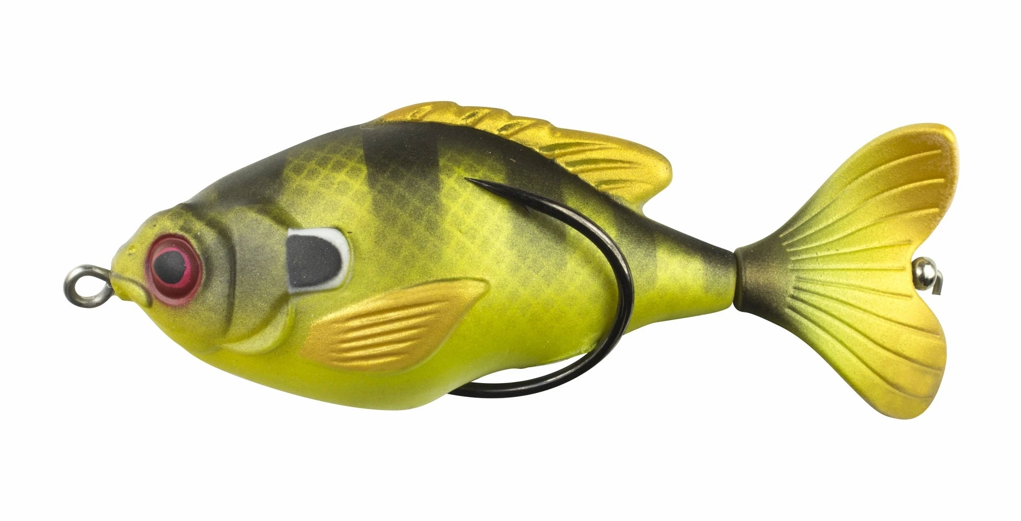 Lunkerhunt Propfish Sunfish 3 1/4 inch Hollow Topwater Prop Lure