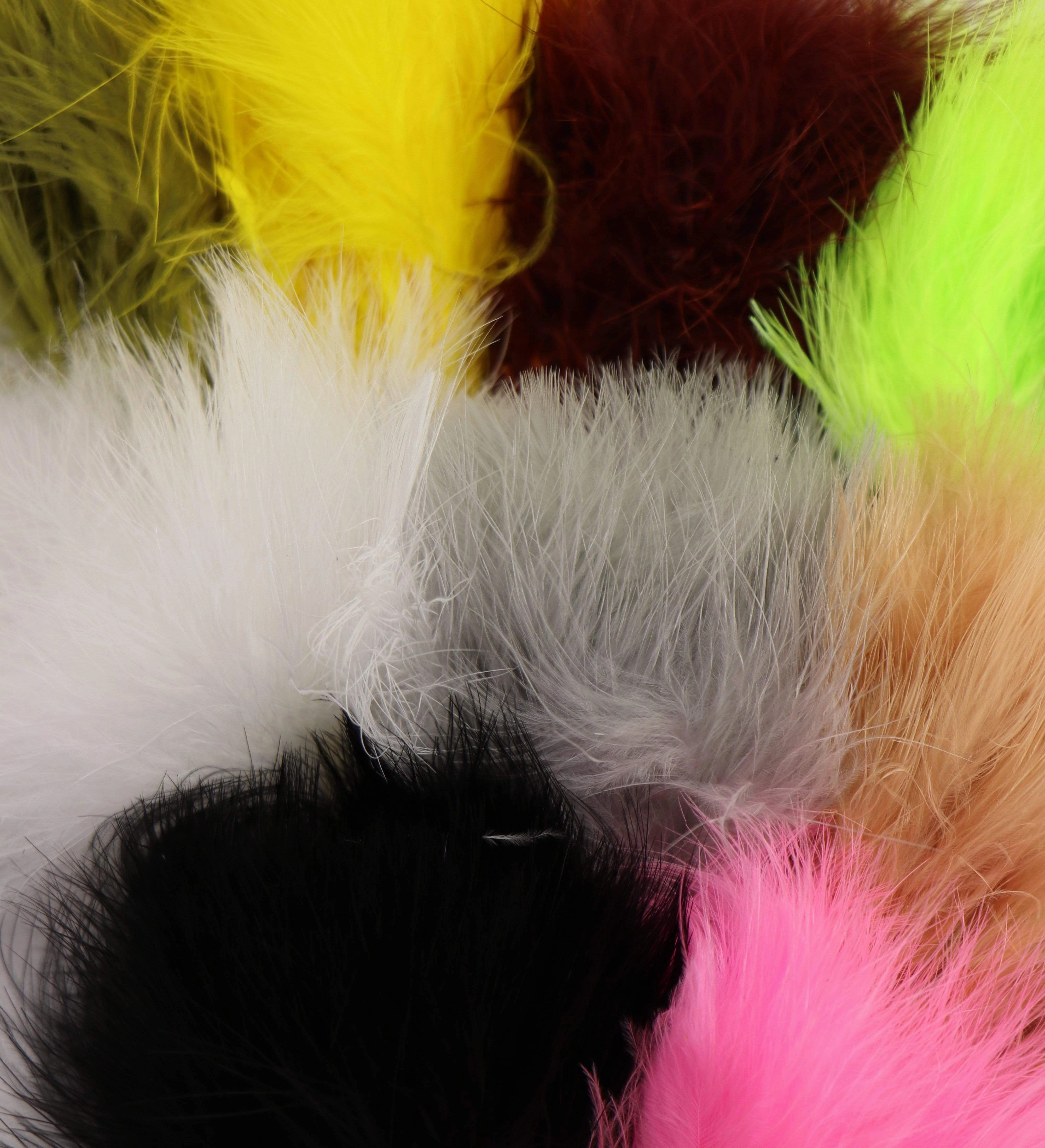 Marabou Strung Blood Quills