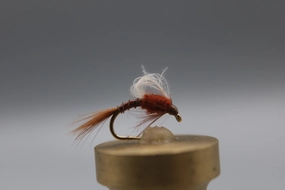 March Brown CDC Loop Wing Emerger Dry
