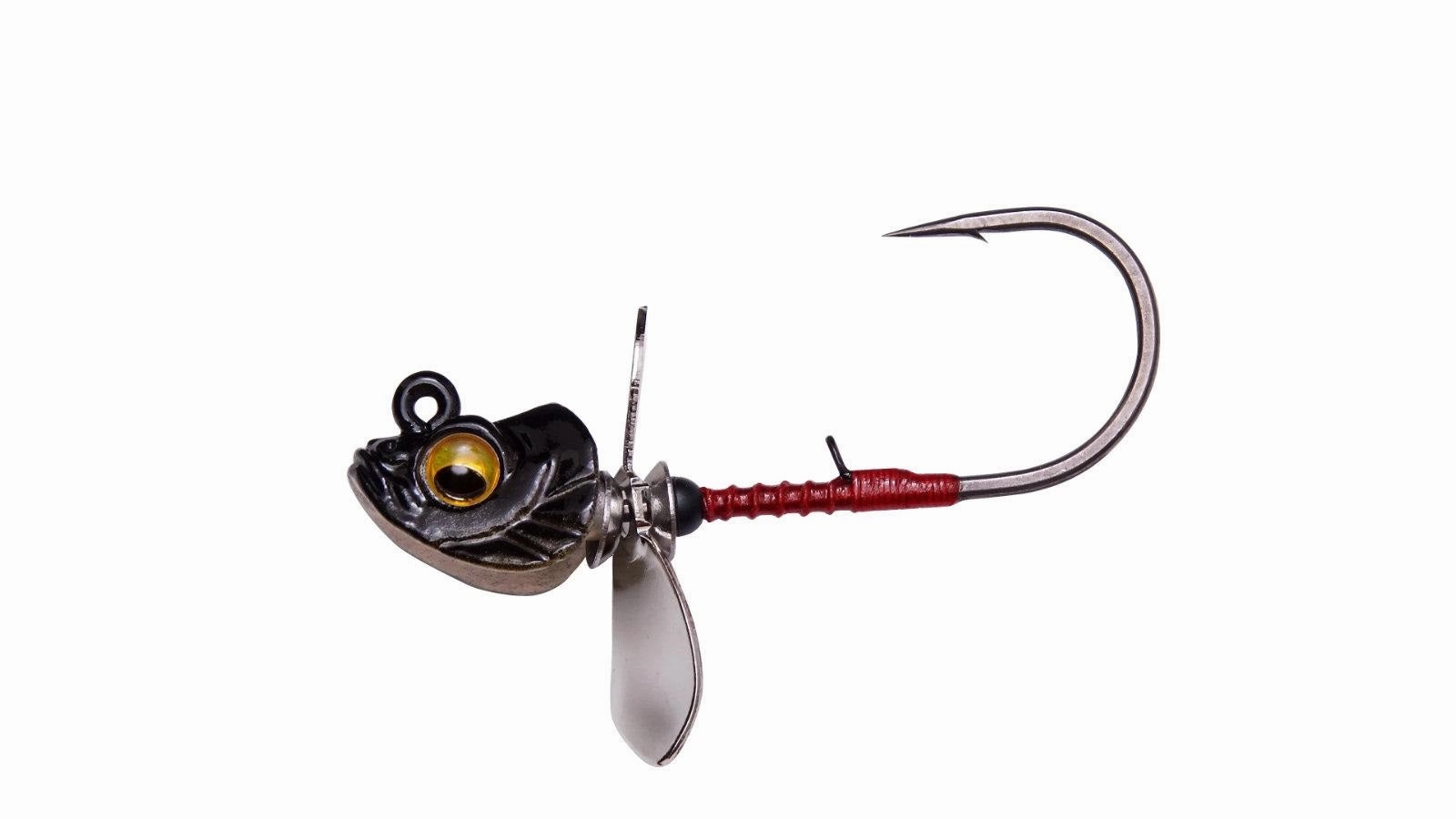 Megabass Okashira Screwhead Swimbait/Spybait Jighead 3 pack