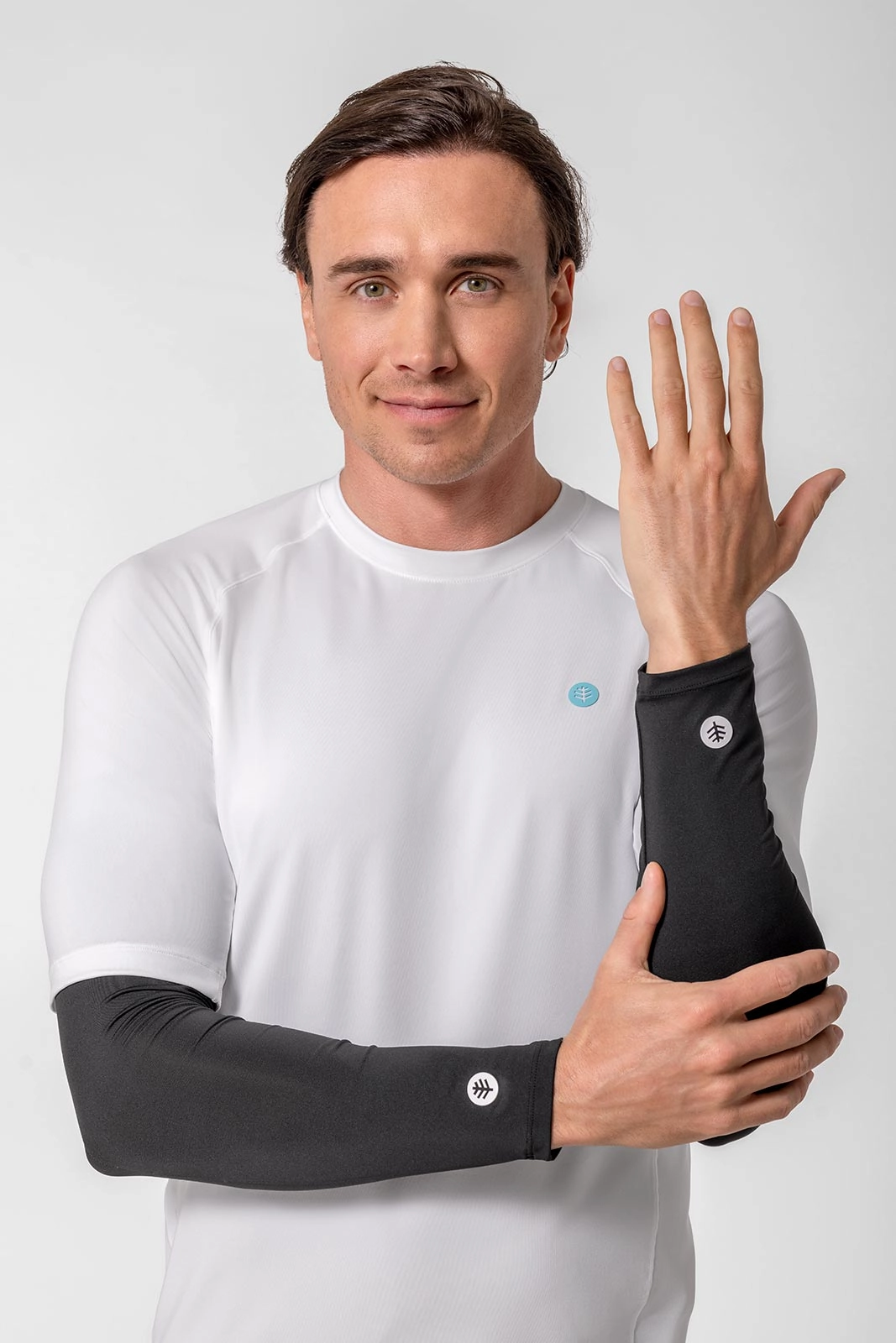 Men MaxShield Performance Arm Sleeves | Black