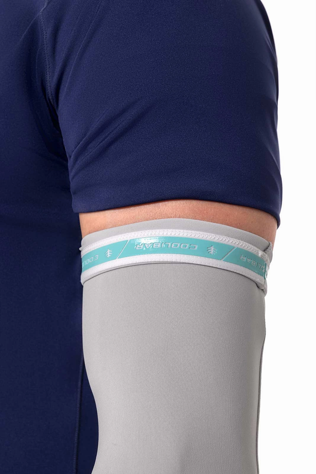 Men MaxShield Performance Arm Sleeves | Sleek Grey