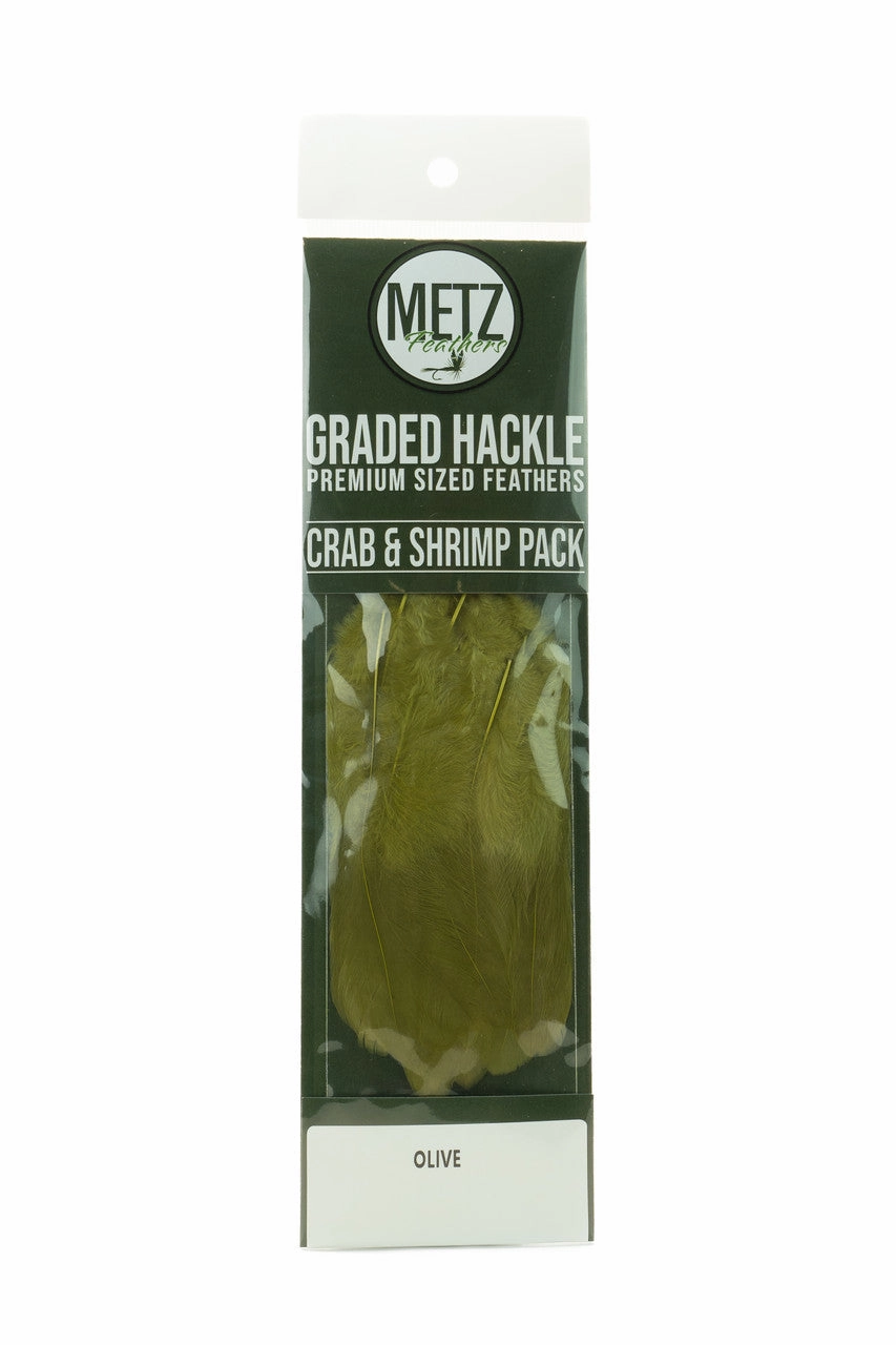 Metz Hackle Crab Shrimp Pack