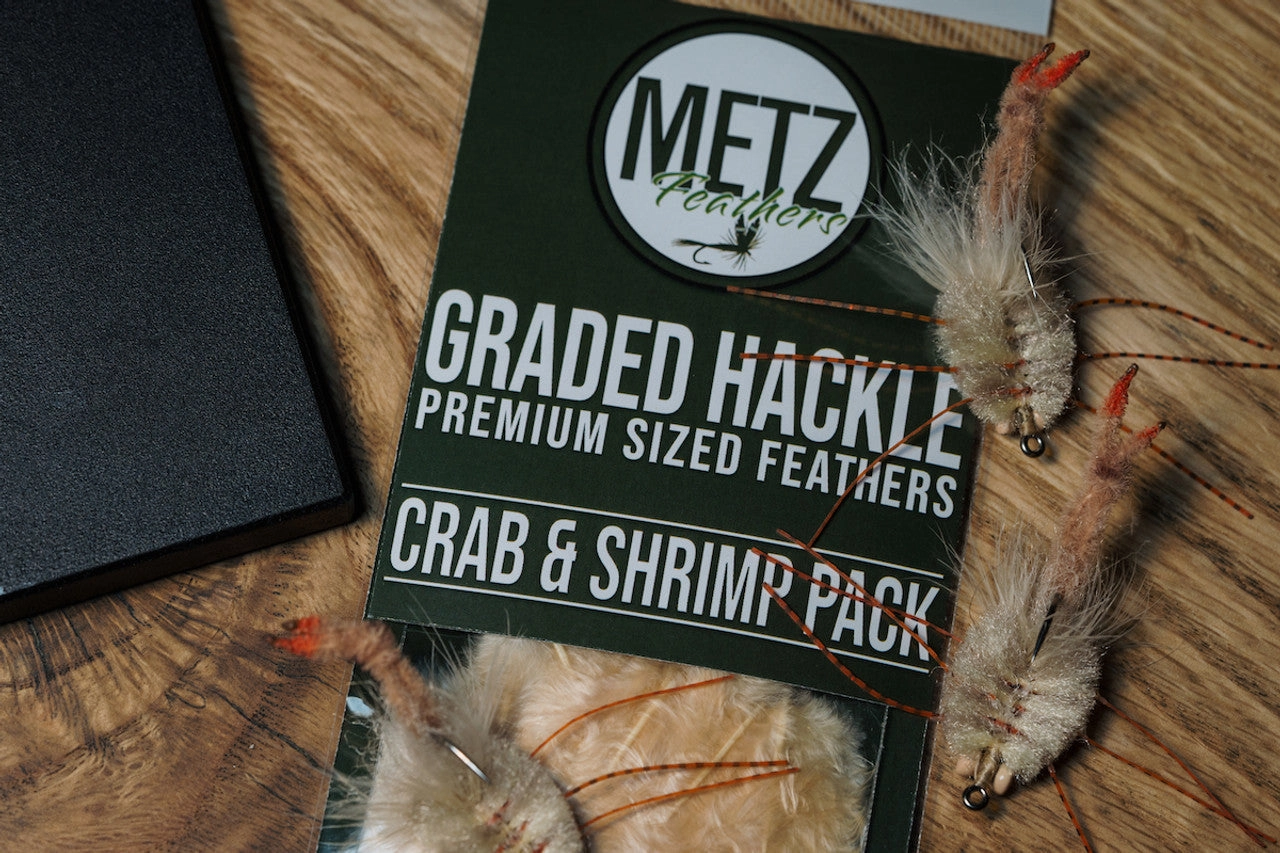 Metz Hackle Crab Shrimp Pack