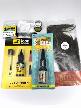 Micro Glint Perdigon Fly Tying Bundle - Without UV Light
