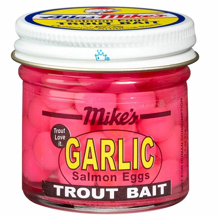 Mike's Garlic Eggs 1.1 oz. Jar
