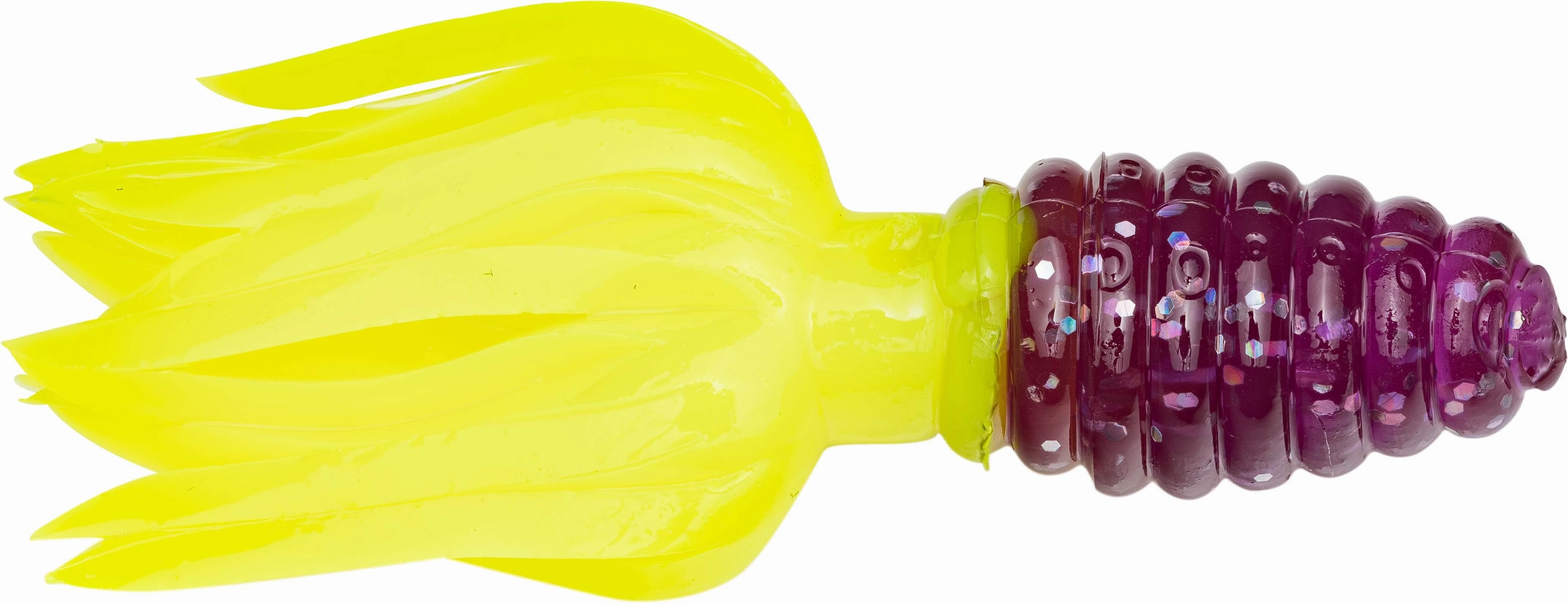 Mr. Crappie Crappie Thunder Soft Plastic Grub - 15 Pack