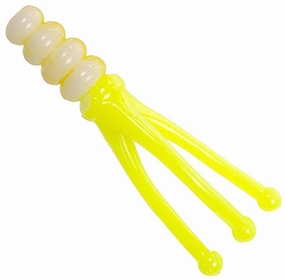 Mr. Crappie Joker Triple Tail Soft Plastic Grub - 15 pack