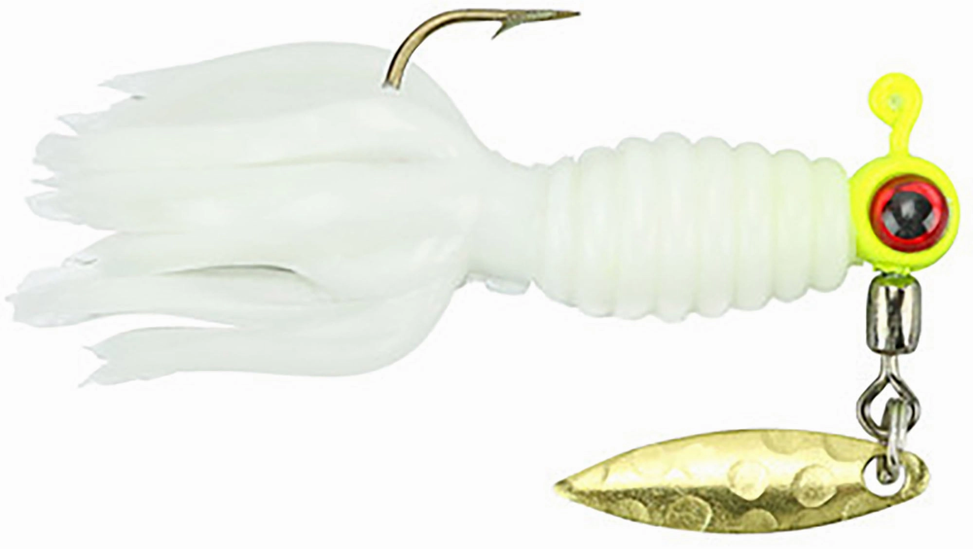 Mr. Crappie Sausage Head Jig Pre-Rigged w/Crappie Thunder Soft Plastic