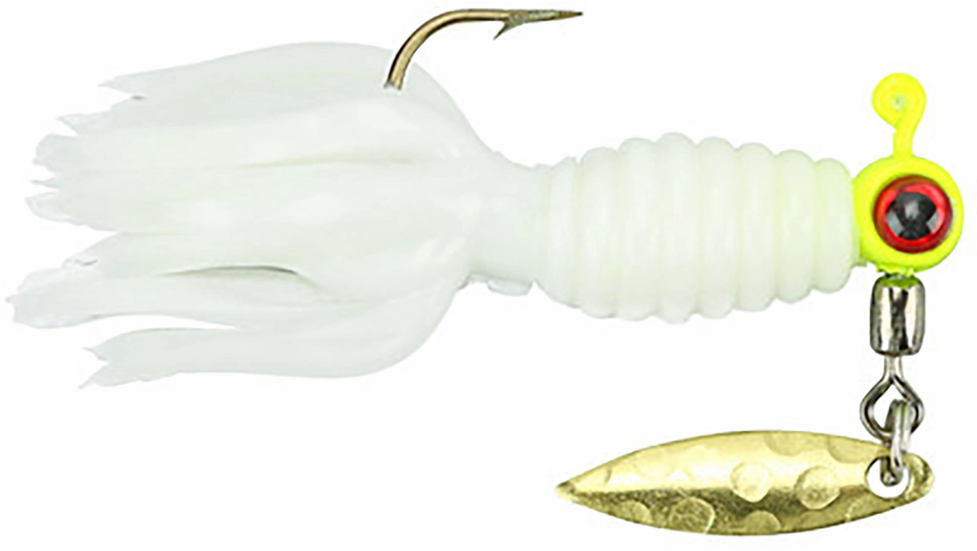 Mr. Crappie Sausage Head Jig Pre-Rigged w/Crappie Thunder Soft Plastic
