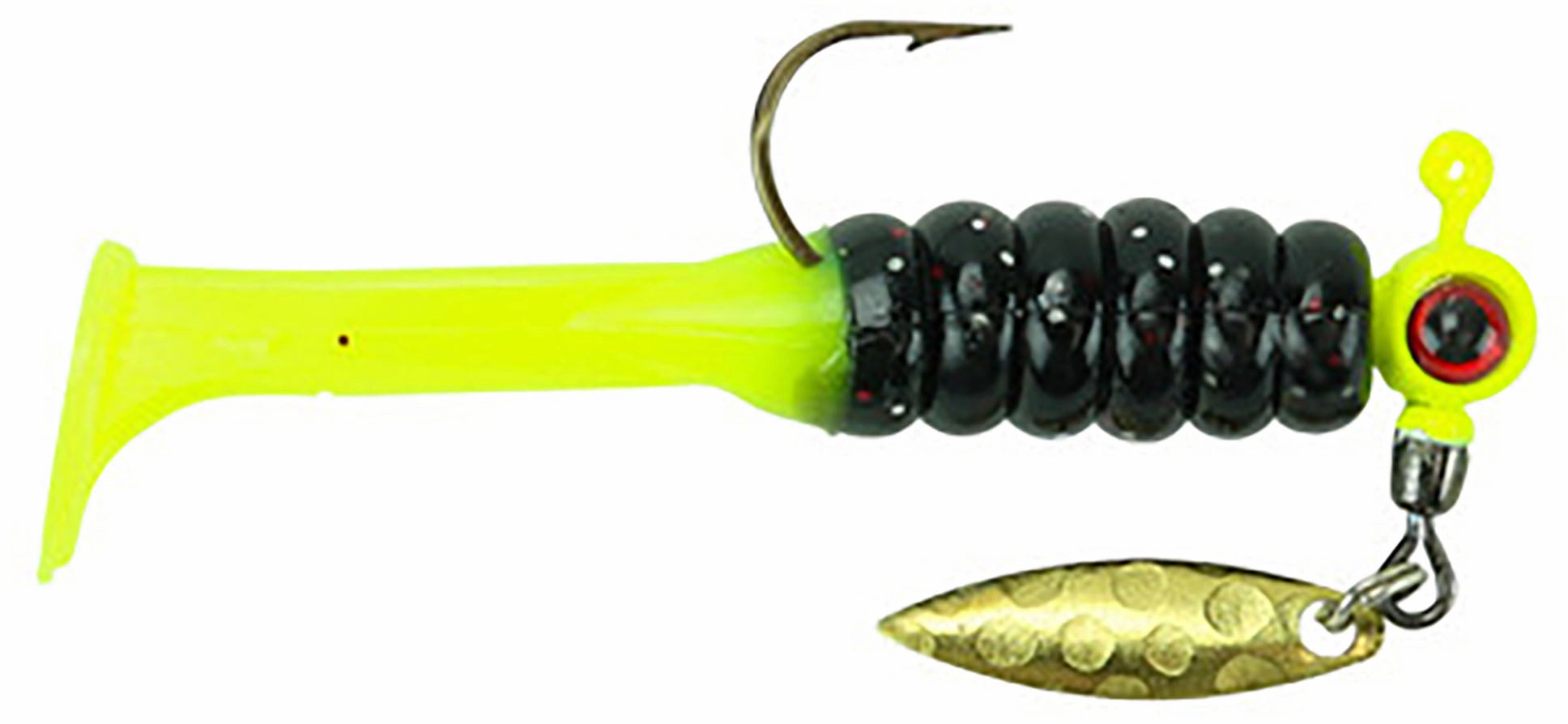 Mr. Crappie Sausage Head Jig Pre-Rigged w/Slabalicious Soft Plastic