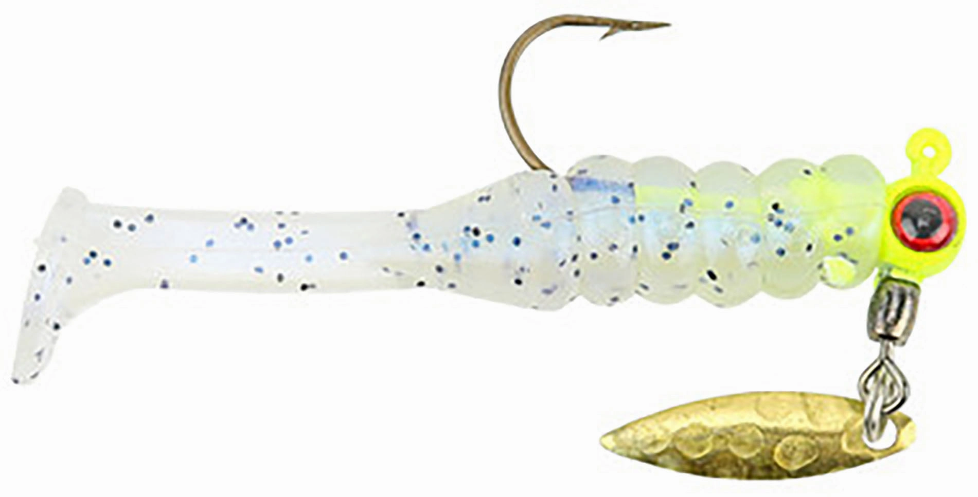 Mr. Crappie Sausage Head Jig Pre-Rigged w/Slabalicious Soft Plastic