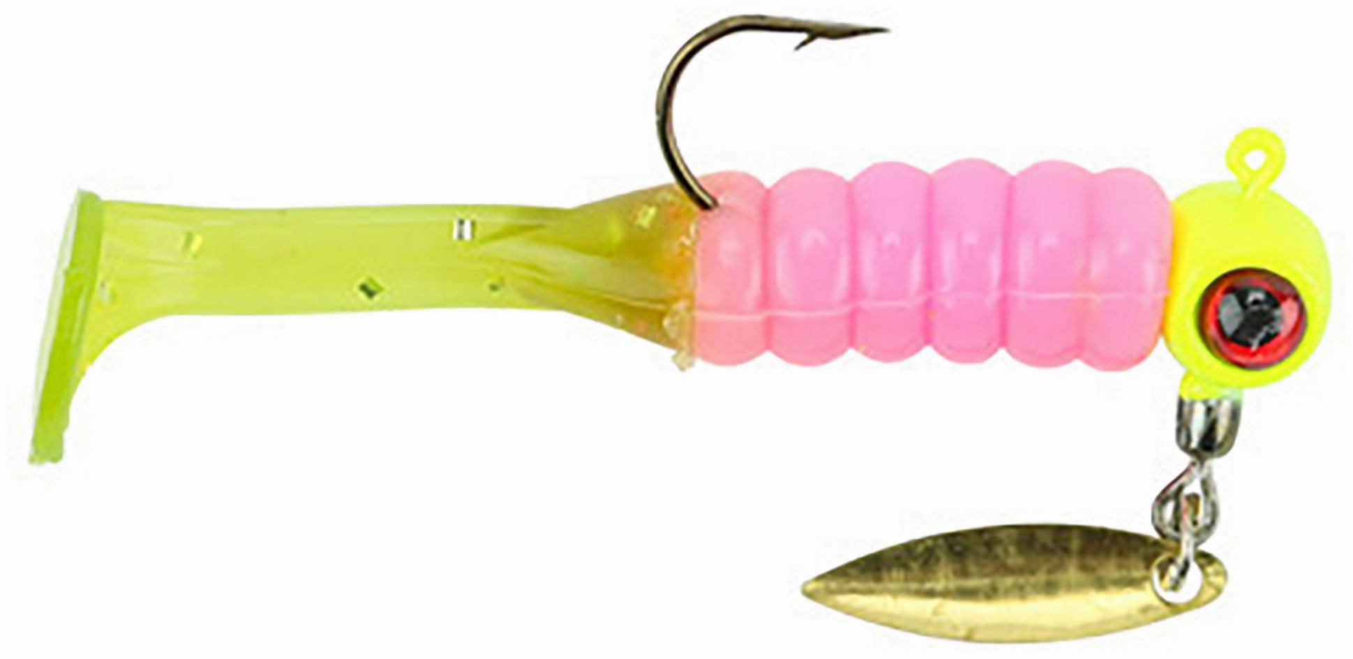 Mr. Crappie Sausage Head Jig Pre-Rigged w/Slabalicious Soft Plastic