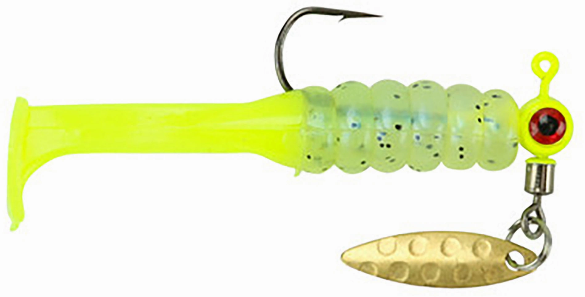 Mr. Crappie Sausage Head Jig Pre-Rigged w/Slabalicious Soft Plastic