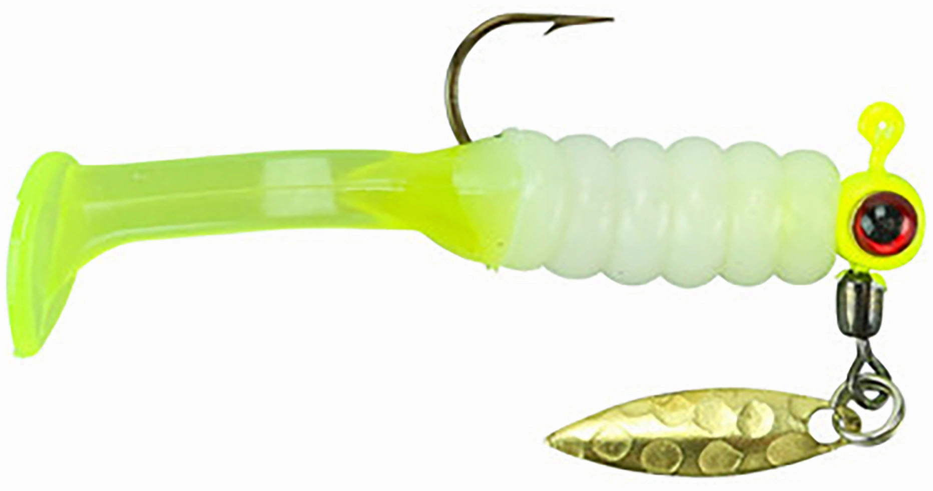 Mr. Crappie Sausage Head Jig Pre-Rigged w/Slabalicious Soft Plastic