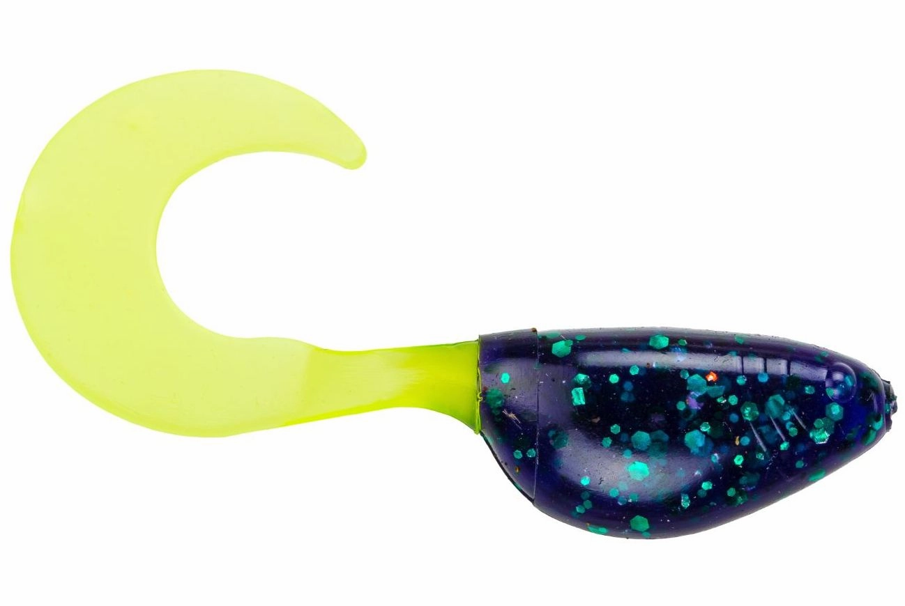 Mr. Crappie Shadpole Curlytail Soft Plastic - 15 pack
