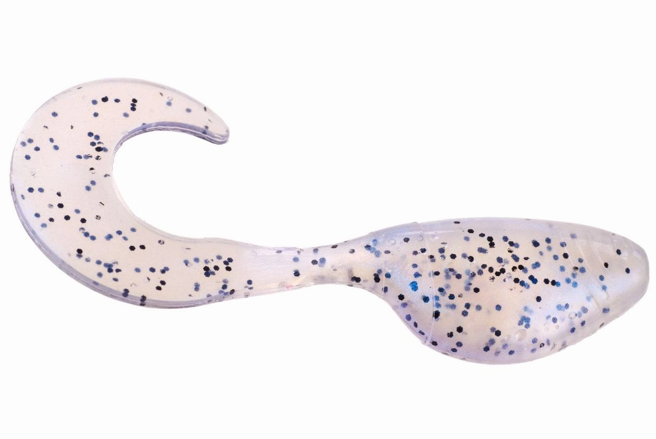 Mr. Crappie Shadpole Curlytail Soft Plastic - 15 pack