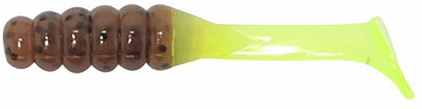 Mr. Crappie Slabalicious Soft Plastic Paddle Tail Grub - 15 pack