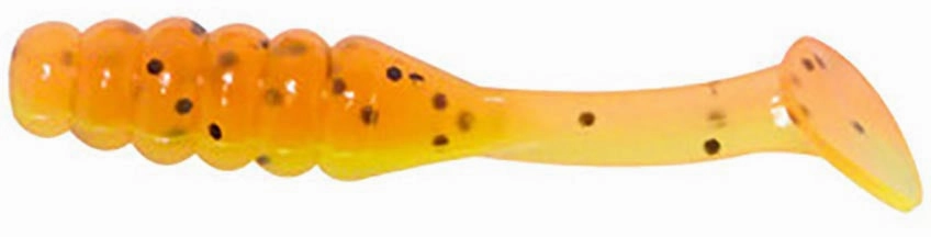 Mr. Crappie Slabalicious Soft Plastic Paddle Tail Grub - 15 pack