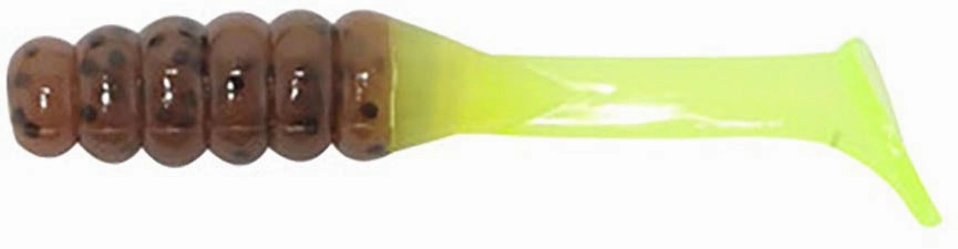Mr. Crappie Slabalicious Soft Plastic Paddle Tail Grub - 15 pack