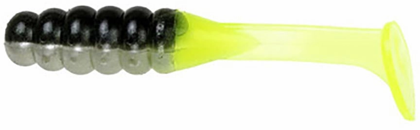 Mr. Crappie Slabalicious Soft Plastic Paddle Tail Grub - 15 pack