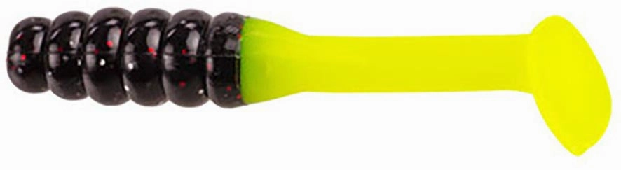 Mr. Crappie Slabalicious Soft Plastic Paddle Tail Grub - 15 pack