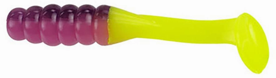 Mr. Crappie Slabalicious Soft Plastic Paddle Tail Grub - 15 pack