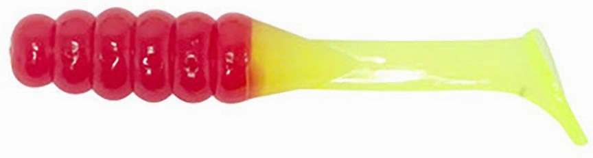 Mr. Crappie Slabalicious Soft Plastic Paddle Tail Grub - 15 pack