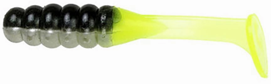 Mr. Crappie Slabalicious Soft Plastic Paddle Tail Grub - 15 pack