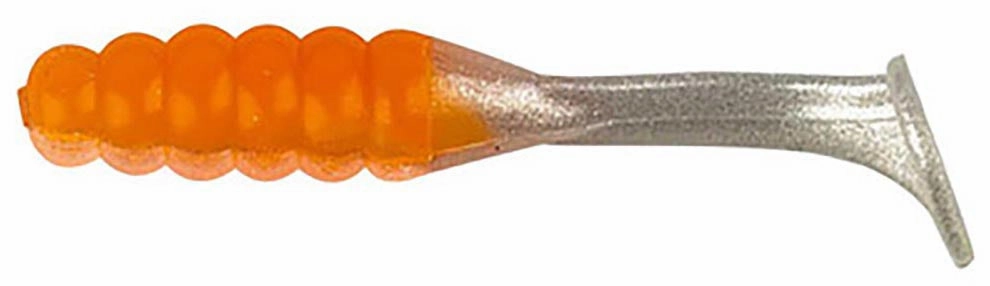 Mr. Crappie Slabalicious Soft Plastic Paddle Tail Grub - 15 pack