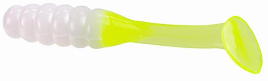 Mr. Crappie Slabalicious Soft Plastic Paddle Tail Grub - 15 pack