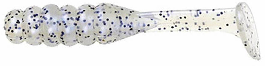 Mr. Crappie Slabalicious Soft Plastic Paddle Tail Grub - 15 pack