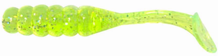 Mr. Crappie Slabalicious Soft Plastic Paddle Tail Grub - 15 pack