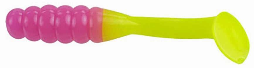 Mr. Crappie Slabalicious Soft Plastic Paddle Tail Grub - 15 pack