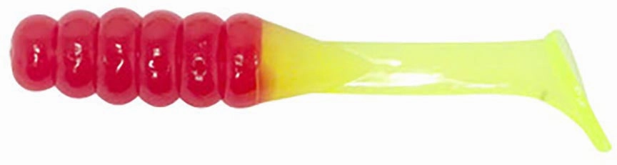 Mr. Crappie Slabalicious Soft Plastic Paddle Tail Grub - 15 pack