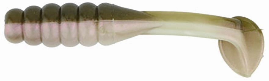 Mr. Crappie Slabalicious Soft Plastic Paddle Tail Grub - 15 pack