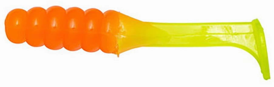 Mr. Crappie Slabalicious Soft Plastic Paddle Tail Grub - 15 pack