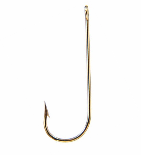 Mustad 37363 Gold Extra Fine Wire Aberdeen Hook