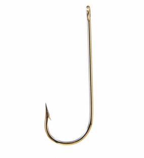 Mustad 37363 Gold Extra Fine Wire Aberdeen Hook