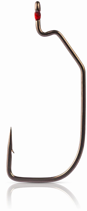 Mustad Alpha-Point Offset Assault Hooks - 6 Pack