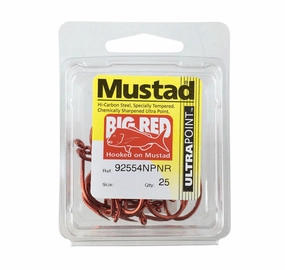 Mustad Big Red Hooks