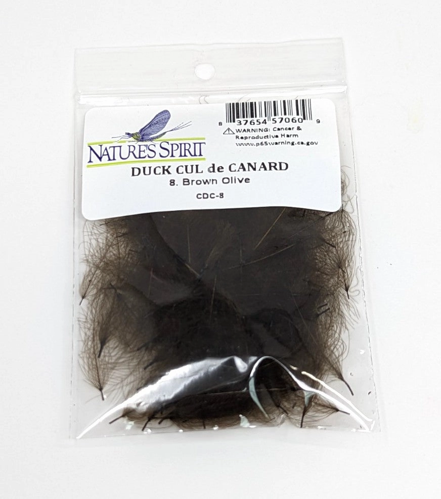 Nature's Spirit Duck Cul De Canard Feathers CDC