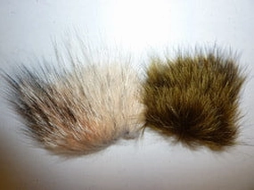 Nature's Spirit Dyed Coyote Premium Wing Fur
