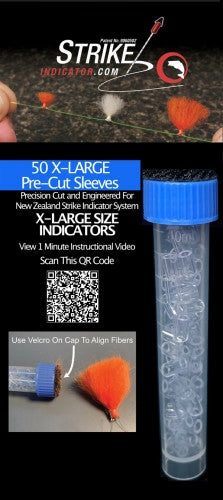 New Zealand Pre Cut X-Large Sleeves and Vial
