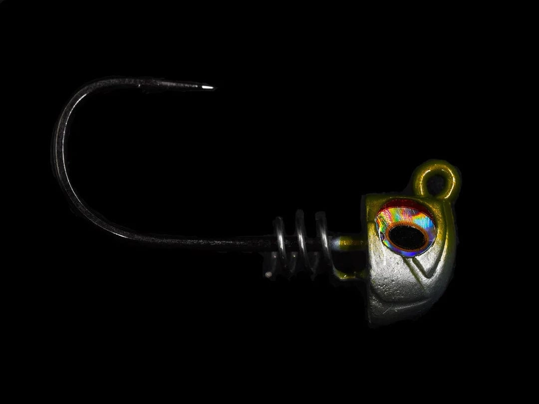 No Live Bait Needed (NLBN) Screwlock Jigheads for 3" Bait