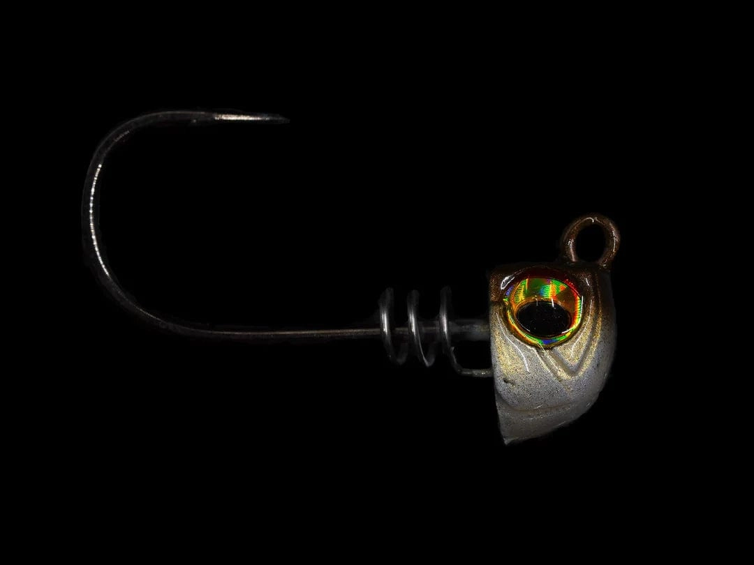 No Live Bait Needed (NLBN) Screwlock Jigheads for 3" Bait