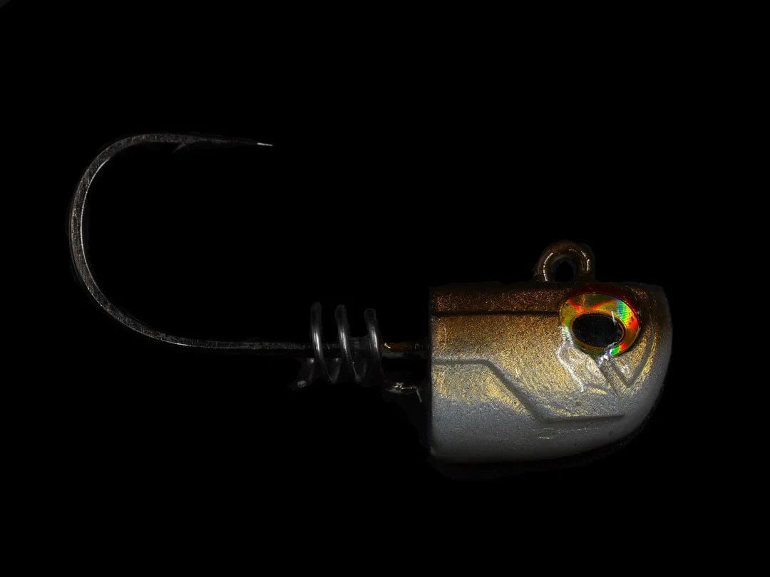 No Live Bait Needed (NLBN) Screwlock Jigheads for 3" Bait