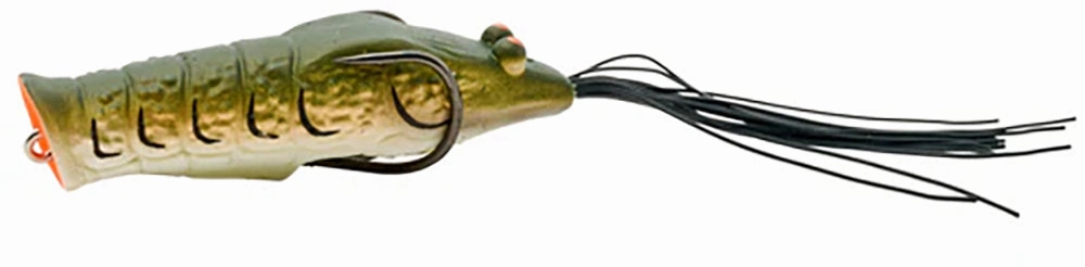Nories Ebigaru Snagless Topwater Poppin Frog - 3 Inch