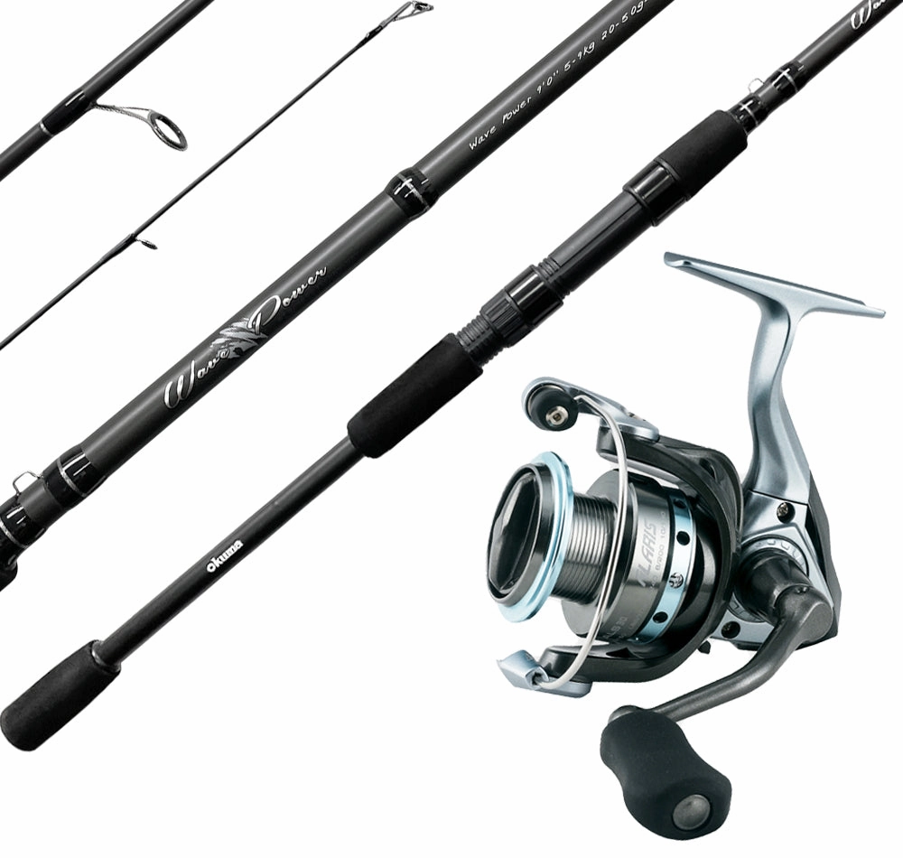Okuma Wave Power 662H 5-12kg   Okuma Alaris ALS-65S Spin Combo